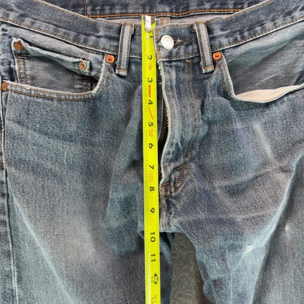 Levi's 505 Straight Leg Jeans - Faded Medium Wash, 32x30